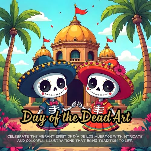 Day of the Dead Art: Celebrate the vibrant spirit of Día de los Muertos with intricate and colorful illustrations that bring tradition to life. Day of the Dead Art: Celebrate the vibrant spirit of Día de los Muertos with intricate and colorful illustrations that bring tradition to life. von Independently published