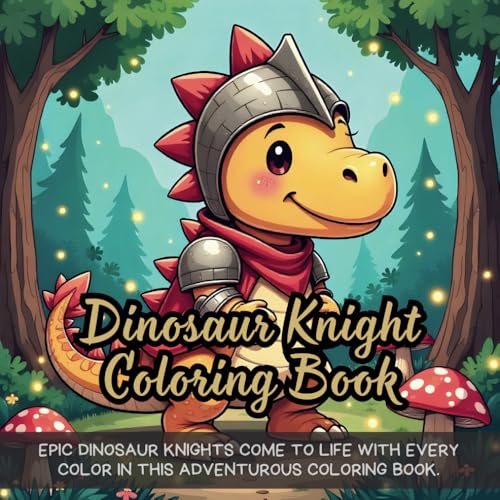 Dinosaur Knight Coloring Book: dinosaur coloring book for kids, medieval knight coloring book, fantasy dinosaur coloring book, dragon and dinosaur ... book, dinosaur for boys coloring book Dinosaur Knight Coloring Book: dinosaur coloring book for kids, medieval knight coloring book, fantasy dinosaur coloring book, dragon and dinosaur ... book, dinosaur for boys coloring book von Independently published