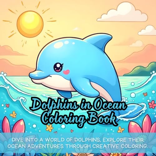 Dolphins in Ocean Coloring Book: dolphin coloring book, ocean coloring book, sea animals coloring book, kids dolphin coloring, dolphin coloring for ... book for adults, kids dolphin coloring Dolphins in Ocean Coloring Book: dolphin coloring book, ocean coloring book, sea animals coloring book, kids dolphin coloring, dolphin coloring for ... book for adults, kids dolphin coloring