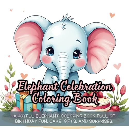 Elephant Coloring Book Fun: A cute coloring book for kids, kawaii coloring book with bold and easy designs, perfect for adults and children who love playful animal themes. Elephant Coloring Book Fun: A cute coloring book for kids, kawaii coloring book with bold and easy designs, perfect for adults and children who love playful animal themes. von Independently published
