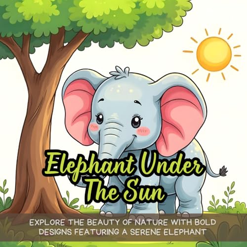 Elephant Under The Sun: elephant coloring book for relaxation, peaceful nature and animal activity book, calming designs for stress relief coloring, ... relaxing animal nature designs for adults Elephant Under The Sun: elephant coloring book for relaxation, peaceful nature and animal activity book, calming designs for stress relief coloring, ... relaxing animal nature designs for adults von Independently published