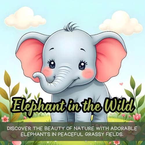 Elephant in the Wild: Discover the beauty of nature with adorable elephants in peaceful grassy fields. Elephant in the Wild: Discover the beauty of nature with adorable elephants in peaceful grassy fields. von Independently published