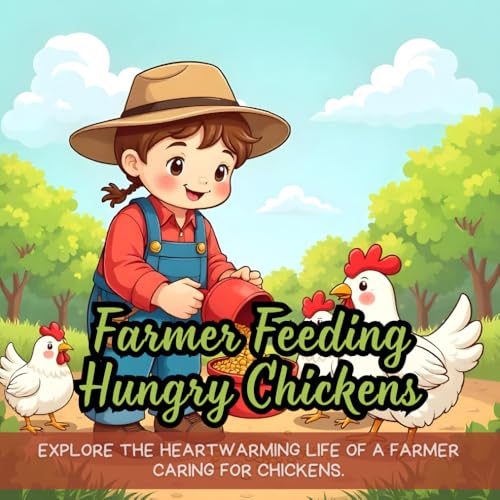 Farmer Feeding Hungry Chickens: farmer chicken coloring book, farmer and chickens daily life, coloring book for farm animal lovers, farmer and ... fun, coloring book for kids and adult farmers Farmer Feeding Hungry Chickens: farmer chicken coloring book, farmer and chickens daily life, coloring book for farm animal lovers, farmer and ... fun, coloring book for kids and adult farmers von Independently published