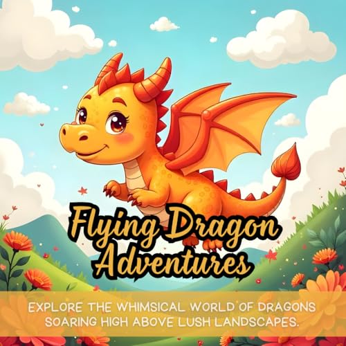 Flying Dragon Adventures: Explore the whimsical world of dragons soaring high above lush landscapes. Flying Dragon Adventures: Explore the whimsical world of dragons soaring high above lush landscapes. von Independently published