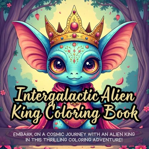 Intergalactic Alien King Coloring Book: alien king space fantasy coloring book, explore deep space futuristic coloring book, galactic ruler alien king ... epic extraterrestrial beings coloring book Intergalactic Alien King Coloring Book: alien king space fantasy coloring book, explore deep space futuristic coloring book, galactic ruler alien king ... epic extraterrestrial beings coloring book von Independently published