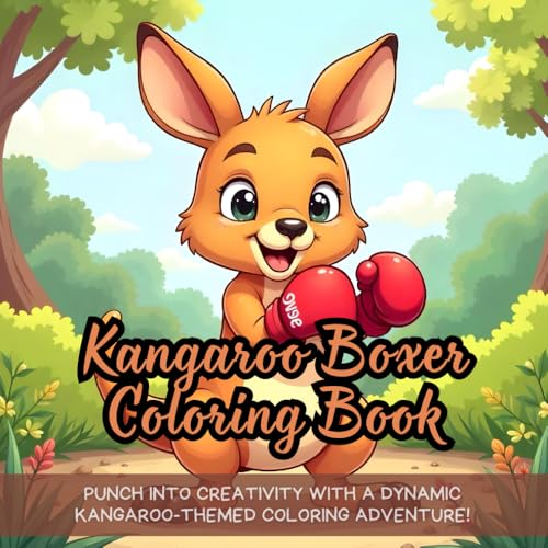Kangaroo Boxer Coloring Book: Punch into creativity with a dynamic kangaroo-themed coloring adventure! Kangaroo Boxer Coloring Book: Punch into creativity with a dynamic kangaroo-themed coloring adventure! von Independently published