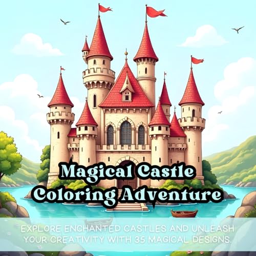 Magical Castle Coloring Adventure: castle coloring book, fantasy coloring book, adult coloring book, stress relief coloring, coloring pages for ... coloring book, coloring book for teens Magical Castle Coloring Adventure: castle coloring book, fantasy coloring book, adult coloring book, stress relief coloring, coloring pages for ... coloring book, coloring book for teens von Independently published
