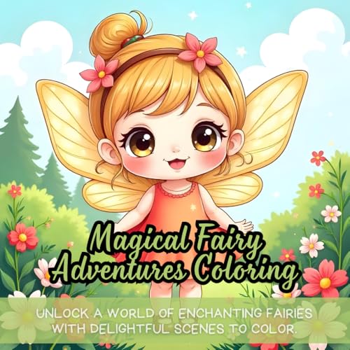 Magical Fairy Adventures Coloring: young fairy coloring book, fairy coloring book, fantasy coloring book, coloring book for adults, coloring book for ... coloring book, relaxation coloring book Magical Fairy Adventures Coloring: young fairy coloring book, fairy coloring book, fantasy coloring book, coloring book for adults, coloring book for ... coloring book, relaxation coloring book von Independently published