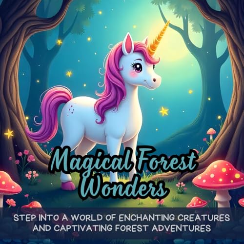 Magical Forest Wonders: whimsical coloring book for adults, relaxing coloring pages, enchanted forest illustrations, magical animal designs, stress ... coloring book, creative coloring for all ages Magical Forest Wonders: whimsical coloring book for adults, relaxing coloring pages, enchanted forest illustrations, magical animal designs, stress ... coloring book, creative coloring for all ages von Independently published