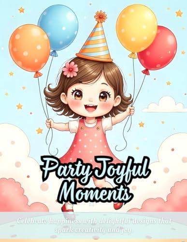 Party Joyful Moments: fun coloring book for kids, party-themed coloring book, unique girl designs, festive coloring book for all, creative art book ... activity book, engaging coloring fun Party Joyful Moments: fun coloring book for kids, party-themed coloring book, unique girl designs, festive coloring book for all, creative art book ... activity book, engaging coloring fun von Independently published