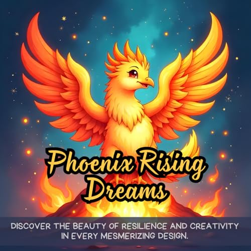 Phoenix Rising Dreams: Discover the beauty of resilience and creativity in every mesmerizing design. Phoenix Rising Dreams: Discover the beauty of resilience and creativity in every mesmerizing design. von Independently published