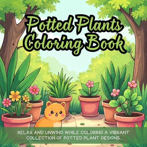 Potted Plants Coloring Book: potted plants coloring book for adults, relaxing coloring book for plant lovers, botanical coloring book, indoor plants ... succulent coloring book for nature lovers Potted Plants Coloring Book: potted plants coloring book for adults, relaxing coloring book for plant lovers, botanical coloring book, indoor plants ... succulent coloring book for nature lovers von Independently published