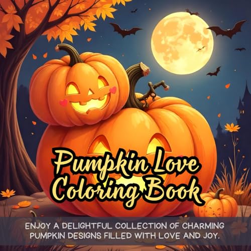 Pumpkin Love Coloring Book: Romantic pumpkin coloring book for kids, Halloween love coloring book, cute autumn coloring book, festive fall coloring ... coloring book, blushing pumpkin coloring book Pumpkin Love Coloring Book: Romantic pumpkin coloring book for kids, Halloween love coloring book, cute autumn coloring book, festive fall coloring ... coloring book, blushing pumpkin coloring book von Independently published