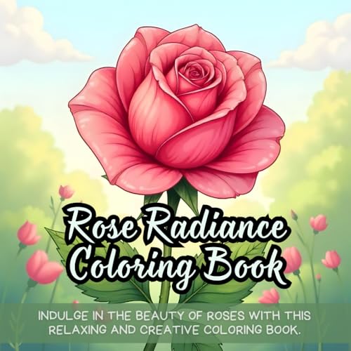 Rose Radiance Coloring Book: Beautiful rose coloring book for adults, floral coloring book for relaxation, elegant flower coloring book for stress ... intricate rose designs for creative fun Rose Radiance Coloring Book: Beautiful rose coloring book for adults, floral coloring book for relaxation, elegant flower coloring book for stress ... intricate rose designs for creative fun von Independently published