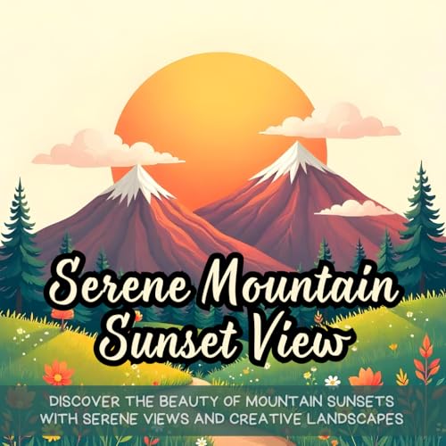 Serene Mountain Sunset View: mountain sunset coloring book, scenic horizon coloring book, landscape drawing activity book, peaceful coloring for ... sunset and clouds coloring for relaxation Serene Mountain Sunset View: mountain sunset coloring book, scenic horizon coloring book, landscape drawing activity book, peaceful coloring for ... sunset and clouds coloring for relaxation von Independently published