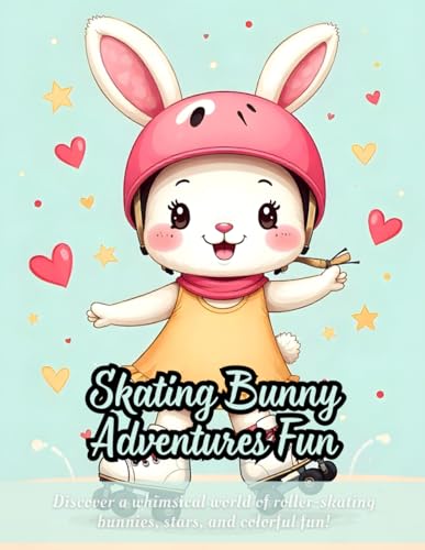 Skating Bunny Adventures Fun: cute bunny coloring book, animal roller skating art, fun designs for kids, whimsical animal illustrations, adorable ... pages, coloring book for relaxation Skating Bunny Adventures Fun: cute bunny coloring book, animal roller skating art, fun designs for kids, whimsical animal illustrations, adorable ... pages, coloring book for relaxation von Independently published