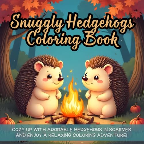 Snuggly Hedgehogs Coloring Book: cute hedgehog coloring book, cozy animals coloring book, fun hedgehog coloring book, winter animals coloring book, ... coloring book, snuggly hedgehog coloring book Snuggly Hedgehogs Coloring Book: cute hedgehog coloring book, cozy animals coloring book, fun hedgehog coloring book, winter animals coloring book, ... coloring book, snuggly hedgehog coloring book von Independently published