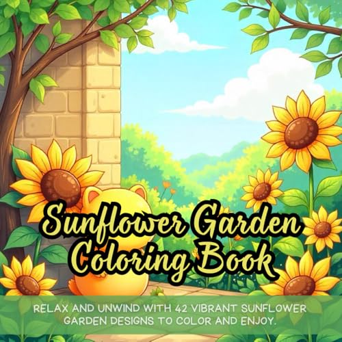 Sunflower Garden Coloring Book: sunflower garden coloring book for adults, cozy garden scenes coloring book for beginners, seasonal blooms coloring ... serenity coloring book for mindfulness Sunflower Garden Coloring Book: sunflower garden coloring book for adults, cozy garden scenes coloring book for beginners, seasonal blooms coloring ... serenity coloring book for mindfulness von Independently published