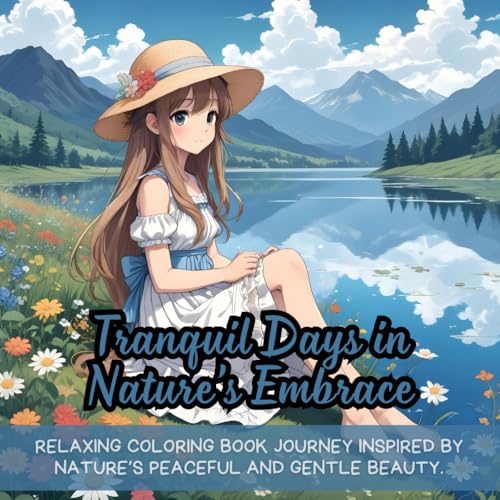 Tranquil Days in Nature’s Embrace: coloring book for adults, relaxing coloring book,flowers and fields coloring, mountains and lakes coloring, mindful ... coloring for adults,outdoor scenery coloring Tranquil Days in Nature’s Embrace: coloring book for adults, relaxing coloring book,flowers and fields coloring, mountains and lakes coloring, mindful ... coloring for adults,outdoor scenery coloring von Independently published