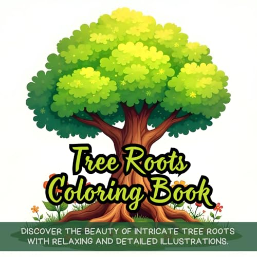 Tree Roots Coloring Book: nature coloring book for adults, tree coloring book, roots coloring book, relaxing coloring book for grown-ups, intricate ... scenes book, plant lovers coloring book Tree Roots Coloring Book: nature coloring book for adults, tree coloring book, roots coloring book, relaxing coloring book for grown-ups, intricate ... scenes book, plant lovers coloring book von Independently published