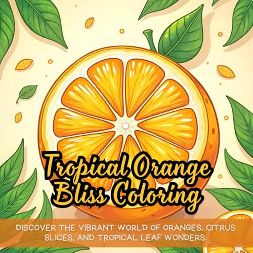 Tropical Orange Bliss Coloring: Discover the vibrant world of oranges, citrus slices, and tropical leaf wonders. Tropical Orange Bliss Coloring: Discover the vibrant world of oranges, citrus slices, and tropical leaf wonders. von Independently published