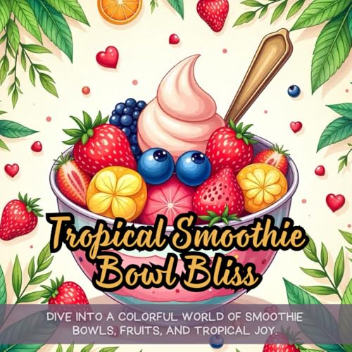 Tropical Smoothie Bowl Bliss: Dive into a colorful world of smoothie bowls, fruits, and tropical joy. Tropical Smoothie Bowl Bliss: Dive into a colorful world of smoothie bowls, fruits, and tropical joy. von Independently published