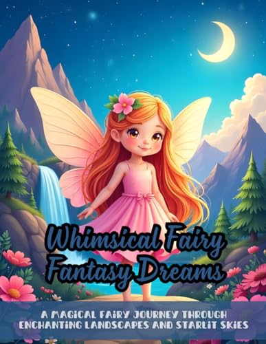 Whimsical Fairy Fantasy Dreams: fantasy fairy coloring book, mystical creatures coloring book, magical night coloring pages, fairyland adventure for ... for relaxation, fairytale night sky scenes Whimsical Fairy Fantasy Dreams: fantasy fairy coloring book, mystical creatures coloring book, magical night coloring pages, fairyland adventure for ... for relaxation, fairytale night sky scenes von Independently published