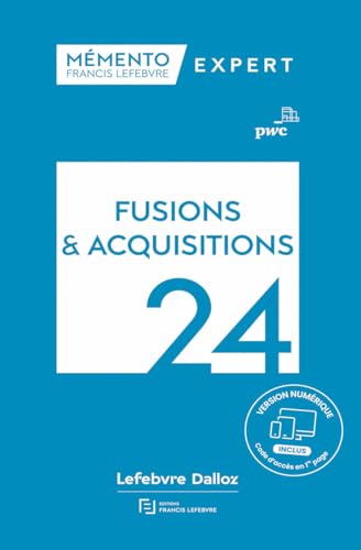 Mémento Fusions et acquisitions 2024