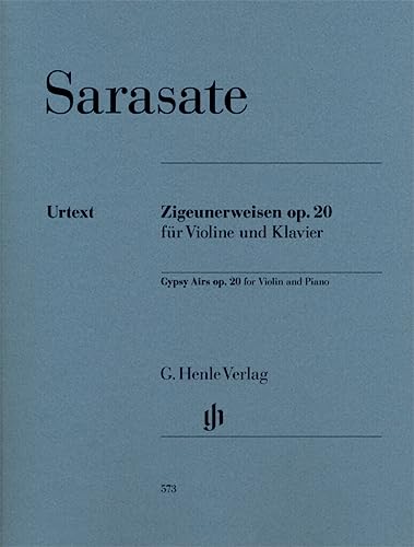 Zigeunerweisen op. 20 für Violine und Klavier: Besetzung: Violine und Klavier (G. Henle Urtext-Ausgabe) von Henle, G. Verlag