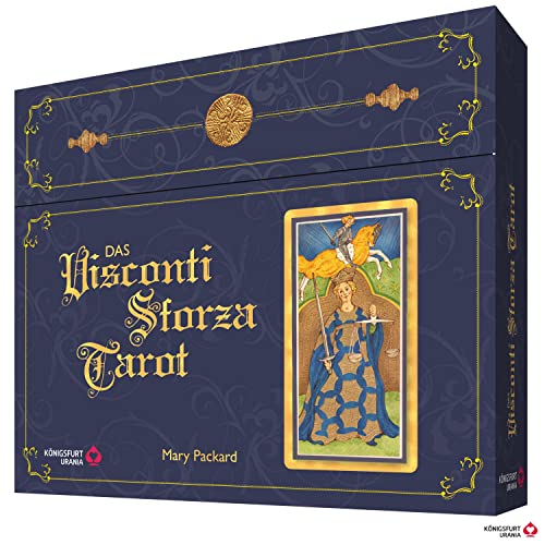 Das Visconti Sforza Tarot: 78 Tarotkarten mit Buch in hochwertiger Box mit Magnetverschluss (Antike Tarotkarten, Tarot Kunst)