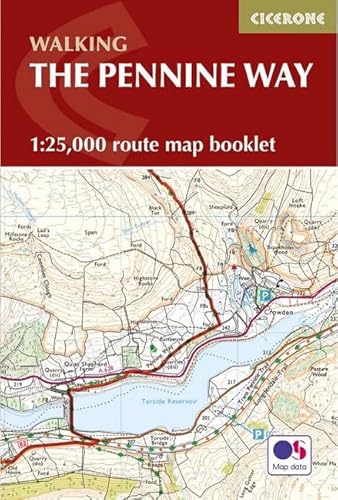 Pennine Way Map Booklet: 1:25,000 OS Route Mapping (Cicerone guidebooks) von imusti