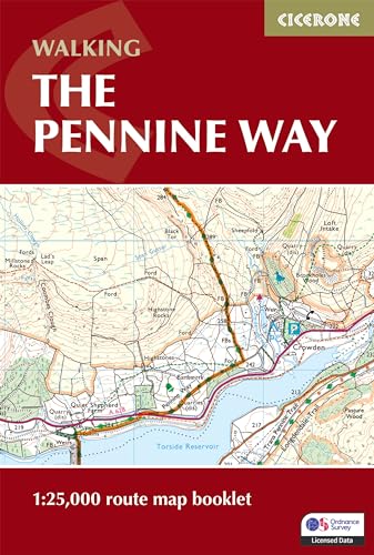 Pennine Way Map Booklet: 1:25,000 OS Route Mapping (Cicerone guidebooks)