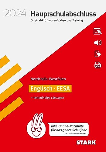STARK Original-Prüfungen und Training - Hauptschulabschluss 2024 - Englisch - NRW - inkl. Online-Nachhilfe von Stark Verlag GmbH