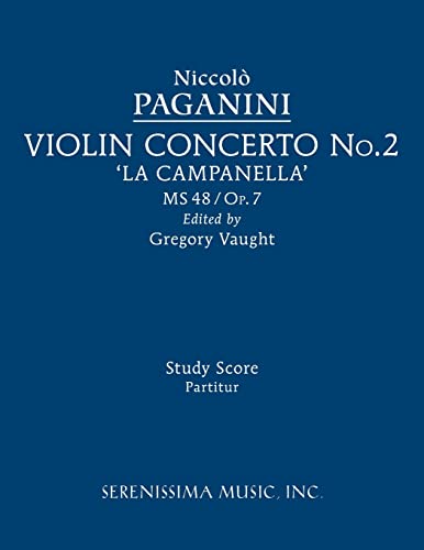 Violin Concerto No.2, MS 48: Study score von Serenissima Music, Inc.