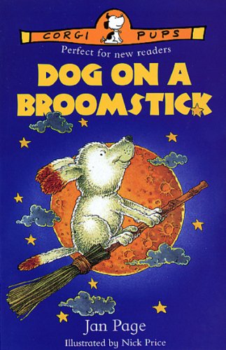 Dog On A Broomstick von Corgi Pups