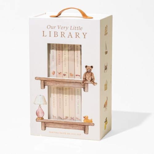 Our Very Little Library Board Book Set: A Foundational Language Vocabulary Board Book Set for Babies (Our Little Adventures Series, Band 9) von Paige Tate & Co