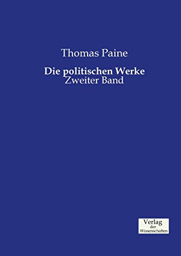 Die politischen Werke: Zweiter Band von Vero Verlag