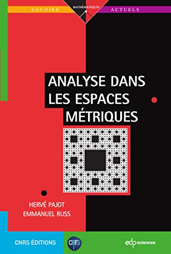 Analyse dans les espaces métriques (0) von EDP SCIENCES
