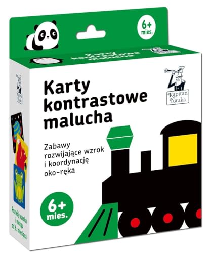 Karty kontrastowe malucha. (6+ mies.) (KAPITAN NAUKA) von Edgard