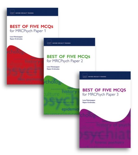 Best of Five MCQs for MRCPsych Papers 1, 2 and 3 Pack (Oxford Specialty Training) von Oxford University Press