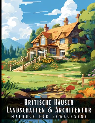 Britische Häuser Landschaften und Architektur Malbuch für Erwachsene: Malbuch mit wunderschönen Naturlandschaften und Fremden Gebäuden für Erwachsene, ... und zur Entspannung – 50 Malseiten Britische Häuser Landschaften und Architektur Malbuch für Erwachsene: Malbuch mit wunderschönen Naturlandschaften und Fremden Gebäuden für Erwachsene, ... und zur Entspannung – 50 Malseiten