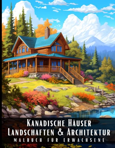 Kanadische Häuser Landschaften und Architektur Malbuch für Erwachsene: Malbuch mit wunderschönen Naturlandschaften und Fremden Gebäuden für ... und zur Entspannung – 50 Malseiten Kanadische Häuser Landschaften und Architektur Malbuch für Erwachsene: Malbuch mit wunderschönen Naturlandschaften und Fremden Gebäuden für ... und zur Entspannung – 50 Malseiten von Independently published