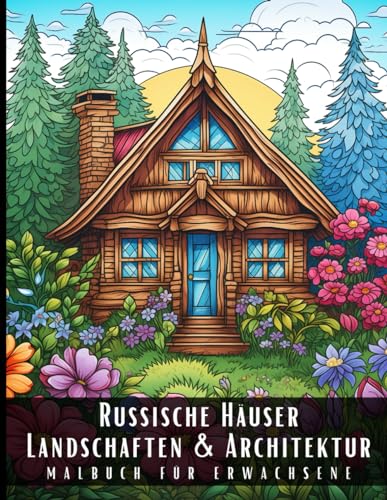Russische Häuser Landschaften und Architektur Malbuch für Erwachsene: Malbuch mit wunderschönen Naturlandschaften und Fremden Gebäuden für Erwachsene, ... und zur Entspannung – 50 Malseiten Russische Häuser Landschaften und Architektur Malbuch für Erwachsene: Malbuch mit wunderschönen Naturlandschaften und Fremden Gebäuden für Erwachsene, ... und zur Entspannung – 50 Malseiten von Independently published
