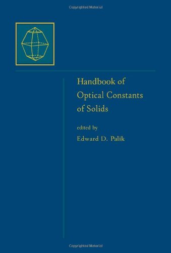 Handbook of Optical Constants of Solids von Academic Press