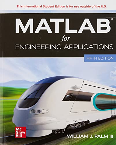 MATLAB for Engineering Applications ISE von McGraw-Hill Education