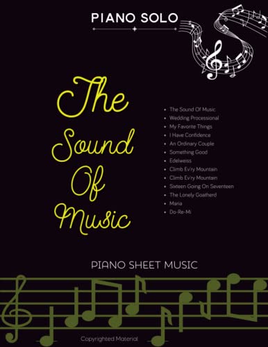 Sound Of Music Piano Sheet Music: Song Collection for Piano Solo von Independently published
