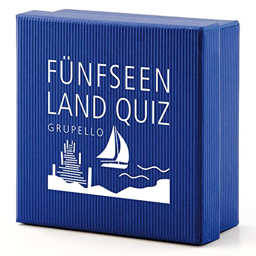 Fünfseenland-Quiz: 100 Fragen und Antworten (Grupello-Quiz) von Grupello Verlag