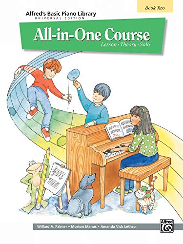 Alfred's Basic Piano Library All-in-One Course Book 2: Lesson - Theory - Solo (Alfred's Basic Piano Library, 2)