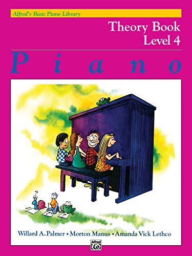 Alfred's Basic Piano Course Theory, Bk 4: Theory Level 4 (Alfred's Basic Piano Library)