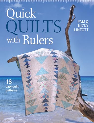 Quick Quilts with Rulers: 18 Easy Quilt Patterns von David & Charles